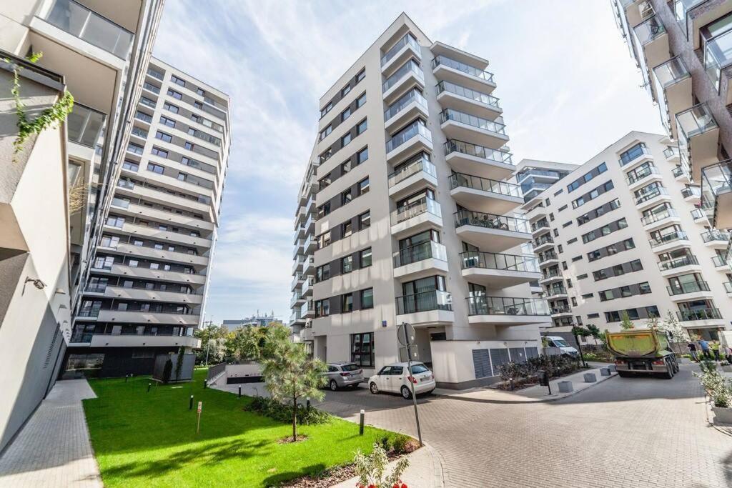 Stylowy Apartament Centrum Warszawy Z Tarasem Varşovia Exterior foto